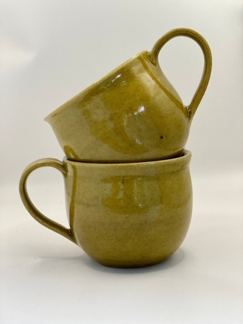 Kubek ceramiczny, Baryłka piaskowa ok 300 ml Kubek ceramiczny, Baryłka piaskowa ok 300 ml