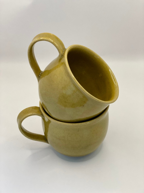 Kubek ceramiczny, Baryłka piaskowa ok 300 ml Kubek ceramiczny, Baryłka piaskowa ok 300 ml