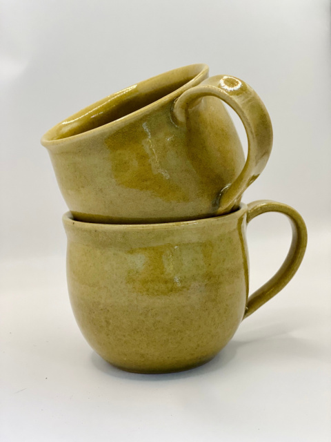 Kubek ceramiczny, Baryłka piaskowa ok 300 ml Kubek ceramiczny, Baryłka piaskowa ok 300 ml