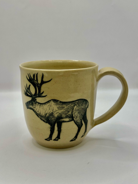 Kubek ceramiczny Dziki Zwierz, ok 300 ml. Kubek ceramiczny Dziki Zwierz, ok 300 ml.