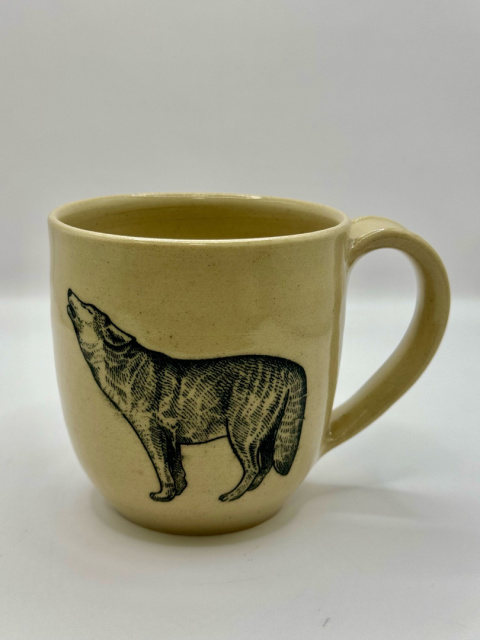 Kubek ceramiczny Dziki Zwierz, ok 300 ml. Kubek ceramiczny Dziki Zwierz, ok 300 ml.