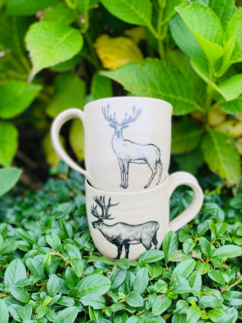 Kubek ceramiczny Dziki Zwierz, ok 300 ml. Kubek ceramiczny Dziki Zwierz, ok 300 ml.