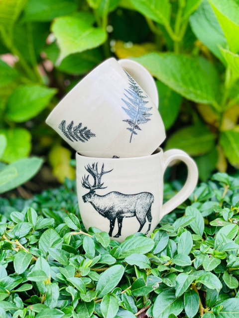 Kubek ceramiczny Dziki Zwierz, ok 300 ml. Kubek ceramiczny Dziki Zwierz, ok 300 ml.