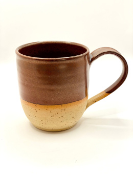Kubek ceramiczny z nakrapianej gliny ok 300 ml
