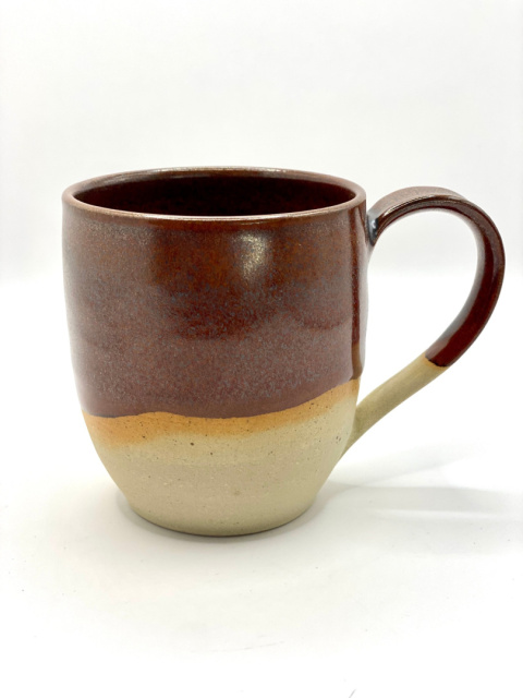 Kubek ceramiczny częściowo szkliwiony ok 300 ml Kubek ceramiczny częściowo szkliwiony ok 300 ml