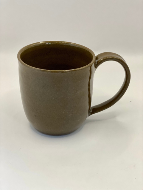 Kubek ceramiczny brązowy z ciemnej gliny ok 300 ml Kubek ceramiczny brązowy z ciemnej gliny ok 300 ml