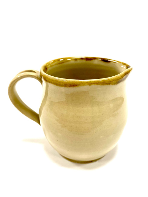 Zestaw ceramiczny z cukiernicą i mlecznikiem ręcznie robiony Zestaw ceramiczny z cukiernicą i mlecznikiem ręcznie robiony
