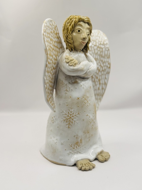 Anioł ceramiczny duży