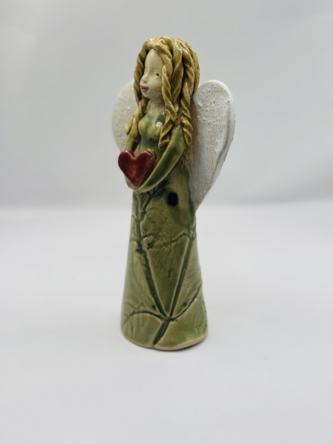 Anioł ceramiczny średni