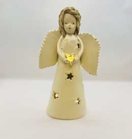 Anioł ceramiczny średni