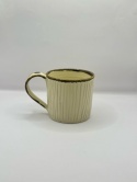 Kubek ceramiczny, kremowy ok 300ml