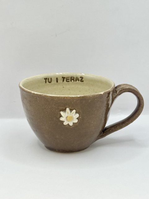 Filiżanka z ceramiczna 250 ml z afirmacją