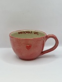 Filiżanka z ceramiczna 250 ml z afirmacją