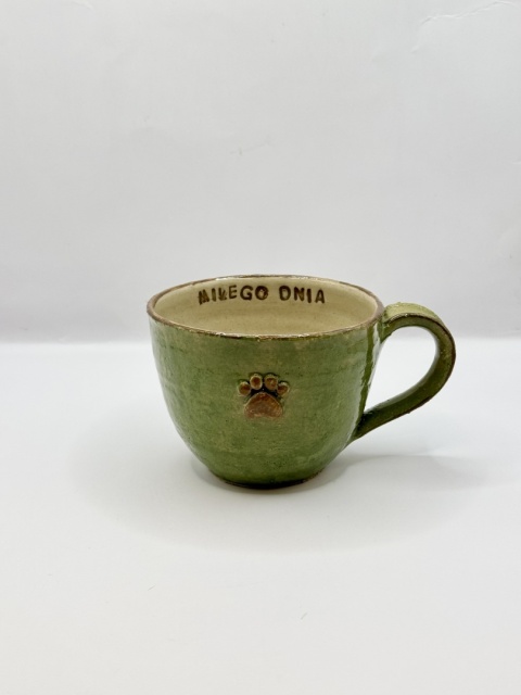 Filiżanka z ceramiczna 250 ml z afirmacją