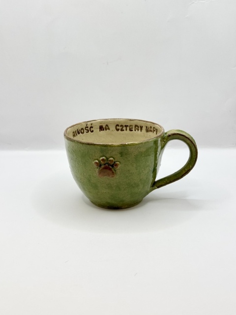 Filiżanka z ceramiczna 250 ml z afirmacją