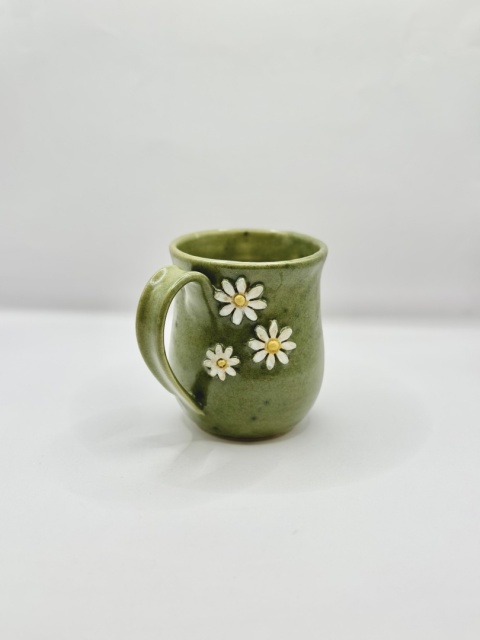 Kubek ceramiczny 250 ml "Stokrotki z łąki"