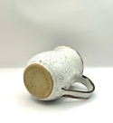 Kubek ceramiczny 300 ml z brązową lamówka