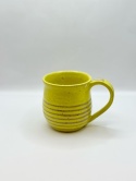 Kubek ceramiczny 300 ml żółty ul z pszczołą