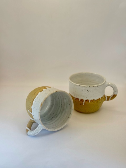 Kubek ceramiczny częściowo szkliwiony 250 ml Kubek ceramiczny częściowo szkliwiony 250 ml
