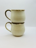 Kubek ceramiczny, kremowy ok 300ml