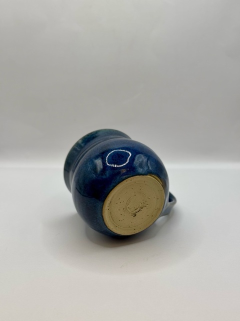 Kubek ceramiczny niebieska baryłka ok 350 ml Kubek ceramiczny niebieska baryłka ok 350 ml