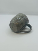 Kubek ceramiczny szary, ok 300 ml.