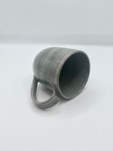 Kubek ceramiczny szary, ok 300 ml.
