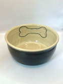 Ręcznie toczona ceramiczna miska dla Twojego pupila