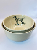Ręcznie toczona ceramiczna miska dla Twojego pupila