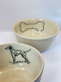 Ręcznie toczona ceramiczna miska dla Twojego pupila