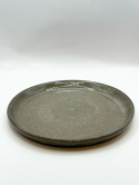 Szary talerzyk deserowy ok. 19 cm