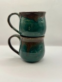 Zielony kubek ceramiczny ok 300 ml